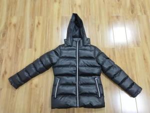 Quality Ladies Long Black Puffa Coats For Womens Long Padded Jacket With Fur Hood wholesale