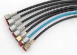 Aramid Thermoplastic Hydraulic Hose , Pvc Braided Hose High Tensile