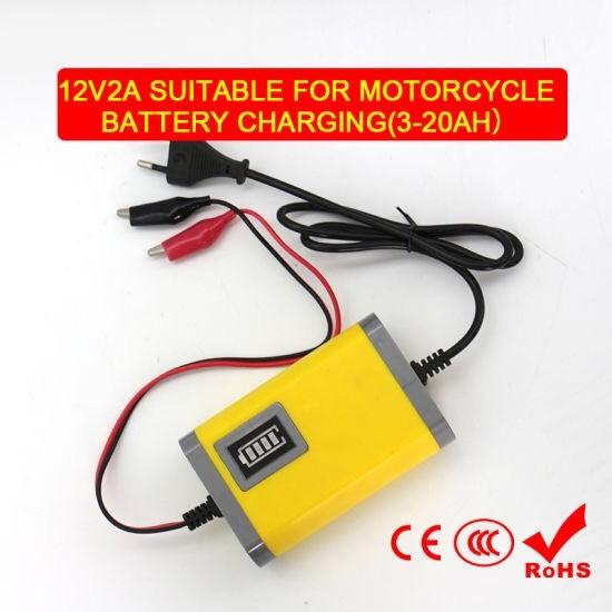 12V 10A Charger 13.8V Lead Acid Battery Charger For Electric Motorcycle Scooter