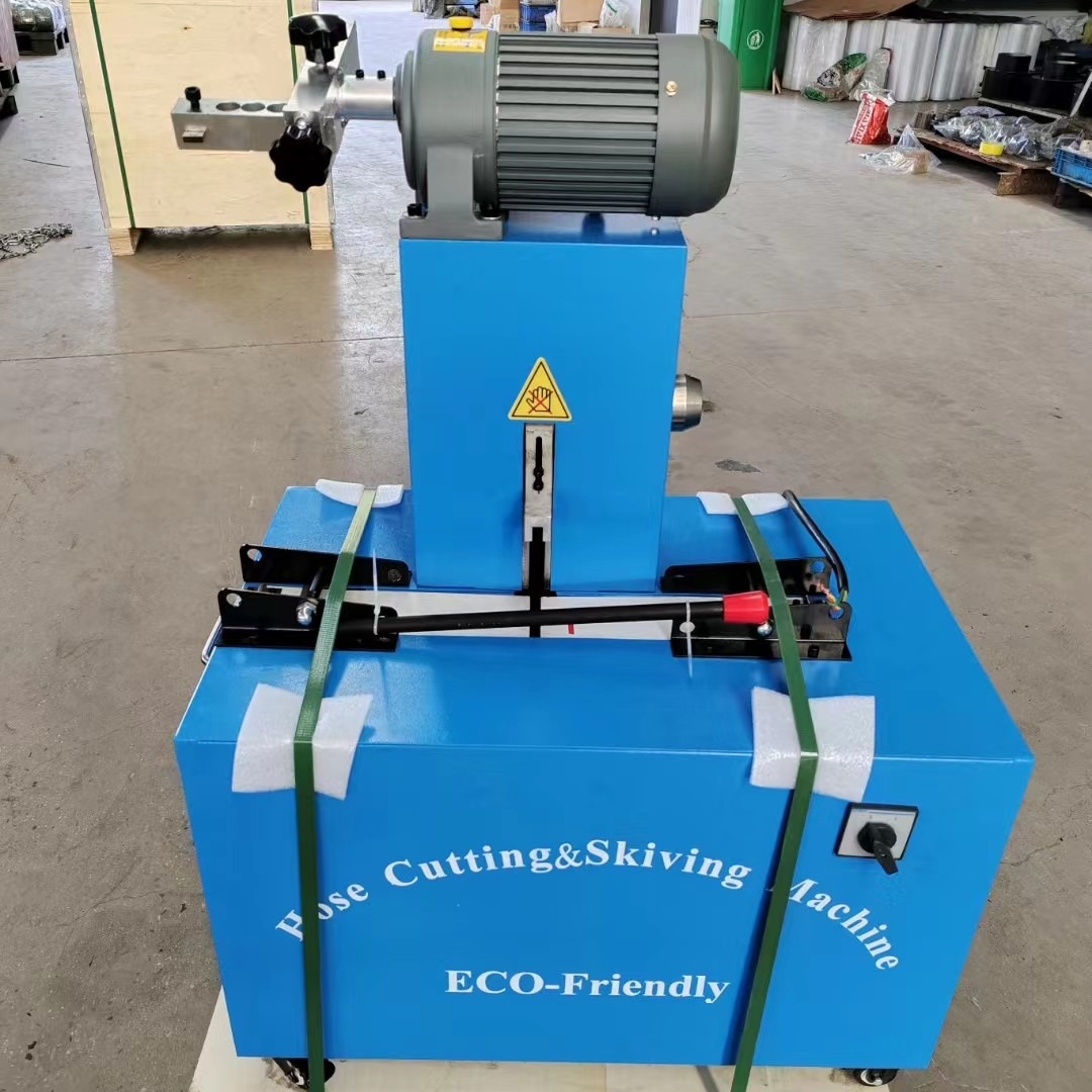 2 Inch 6-51mm 1/4 To 2 Inch Hose Cutting And Skiving Machine Rubber Hose Cutting Machine With Electric Power