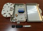 4 Core Optical Fiber Distribution Box ABS Material