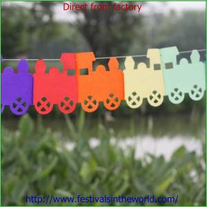 Quality decorative paper garland,small trian craf wholesale