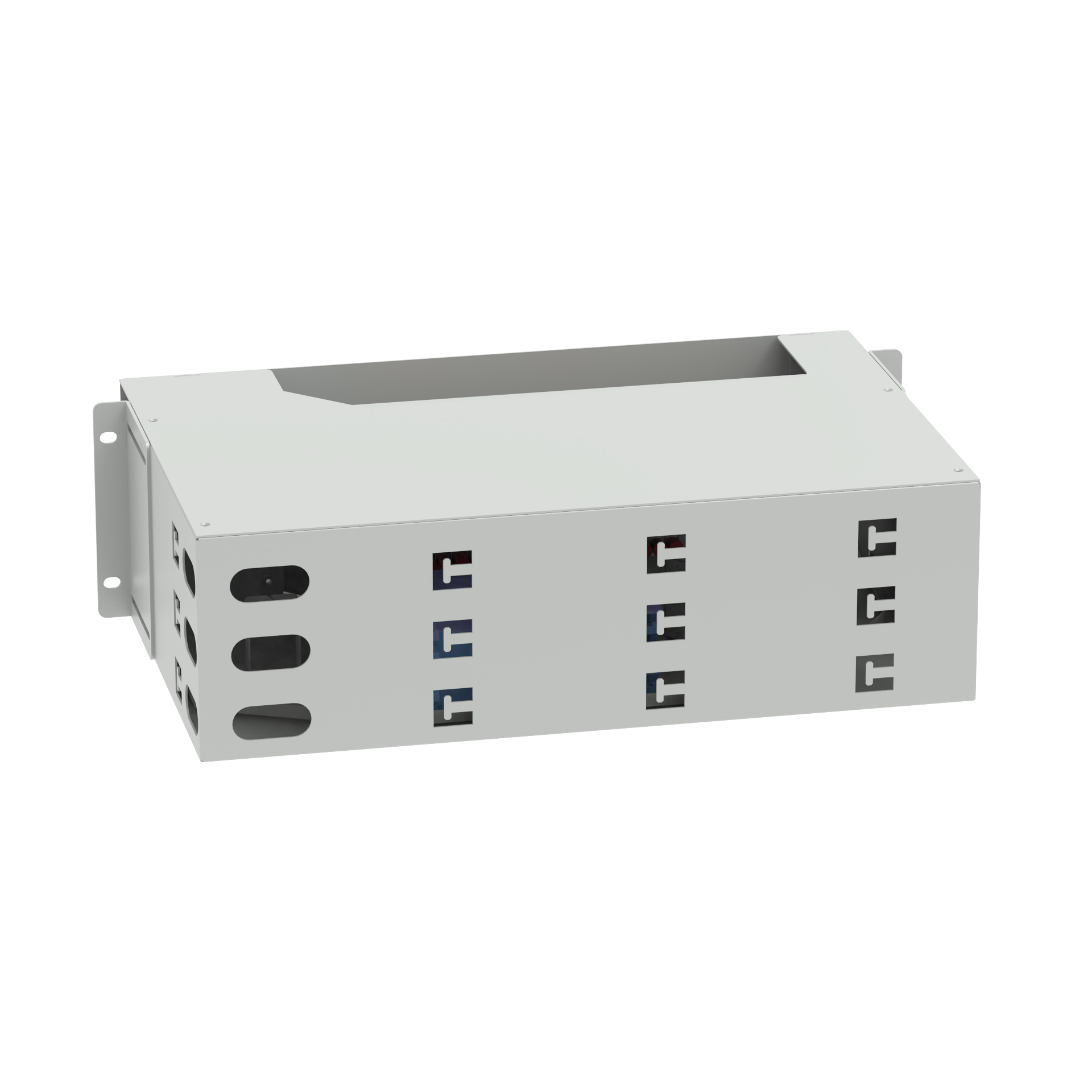 Direct 96 Cores SC APC Type Swing Patch Panel for Network FTTH Projects 5 ODN Network