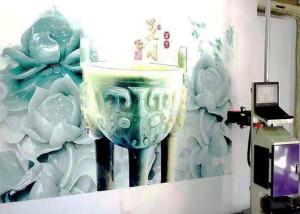 Quality RIP Software UV Painting Inkjet Wall Printer 720X1440dpi Advertising wholesale