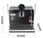 Stainless Steel Dual Boiler Commercial Coffee Maker 6.0L Electric Espresso