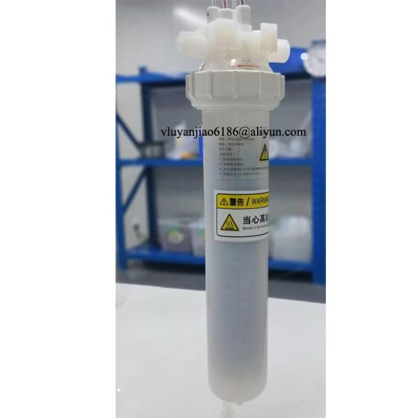 200-400VAC 1.5-12 KW PFA Inline Chemical Heater For Deionized Water Acids