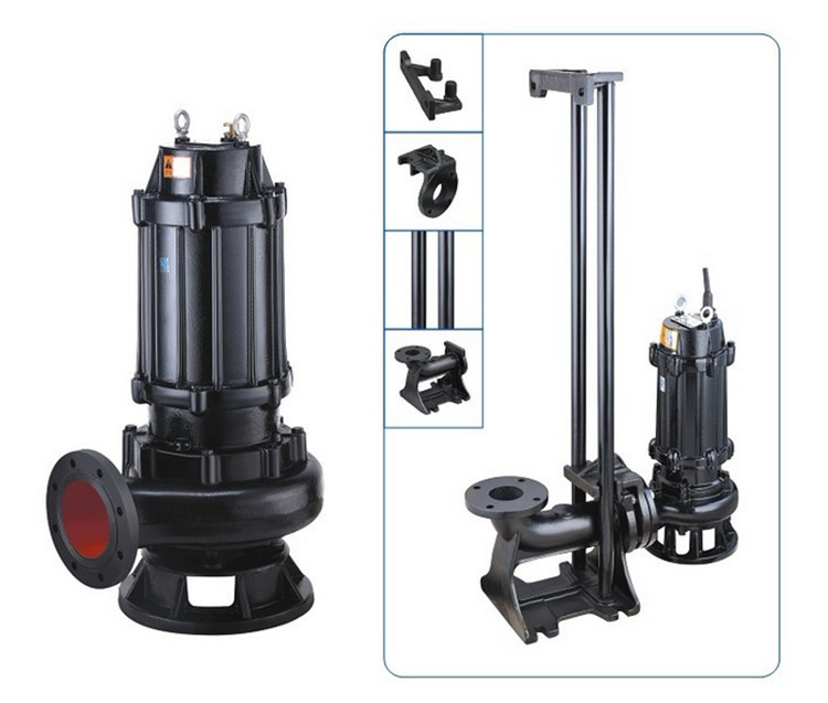 Lift Irrigation Submersible Dirty Water Pump , Automatic Sewage Pump IP68