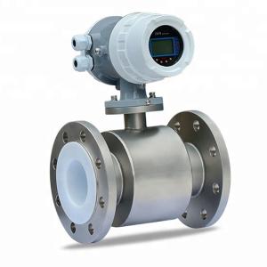 China PN16-PN63 MAG Electromagnetic Flow Transmitter Sensor Battery Powered on sale