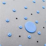 Grey Color Overhead Rainfall Shower Head For Shower Cabin / Steam Shower Room