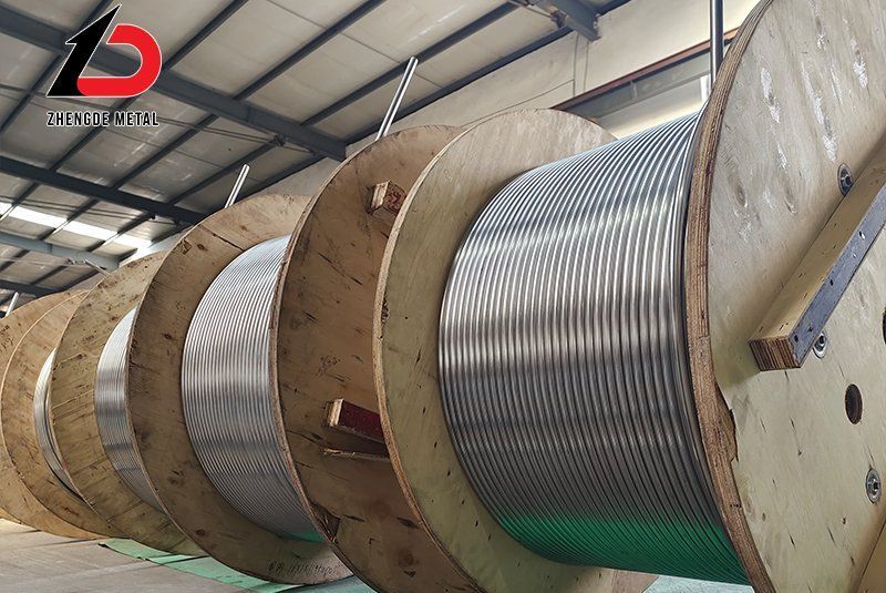 Chinese Trusted Boiler Heat Exchange Pipe Factory Non Destructive Test Certify 201 202 304 316 410 430 Stainless Steel Heat Exchange Pipe