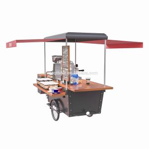 Quality Vending Box Structure 25° Climbing Tricycle Coffee Cart wholesale