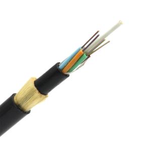 Quality Self Support ADSS 12 24 48 Core Single Mode Fiber Optic Cable wholesale