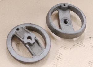 China Rotary Hand Wheel Lost Wax Metal Casting , Precision Machined Parts on sale