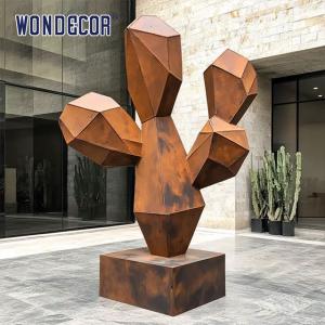 Quality Outdoor Villa Garden Koteng Steel Cactus Sculpture wholesale