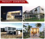 Sandwich Panel 20ft 40ft Luxury Prefab Living Pods Villa Assembled Ready Modular