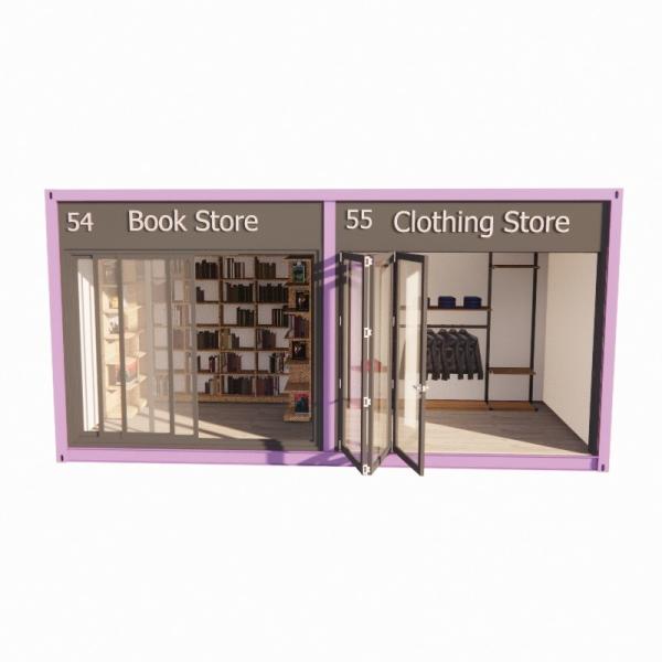 20ft Container Pop Up Coffee Shop Restaurant Mobile Container Bar with Modern