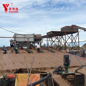 Quality High Efficiency Alluvial Gold Washing Plant Portable Professional Design wholesale