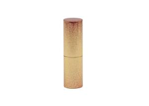 Quality Aluminum Gold Lipstick Container With Shimmering Powder 3.5g Capacity wholesale