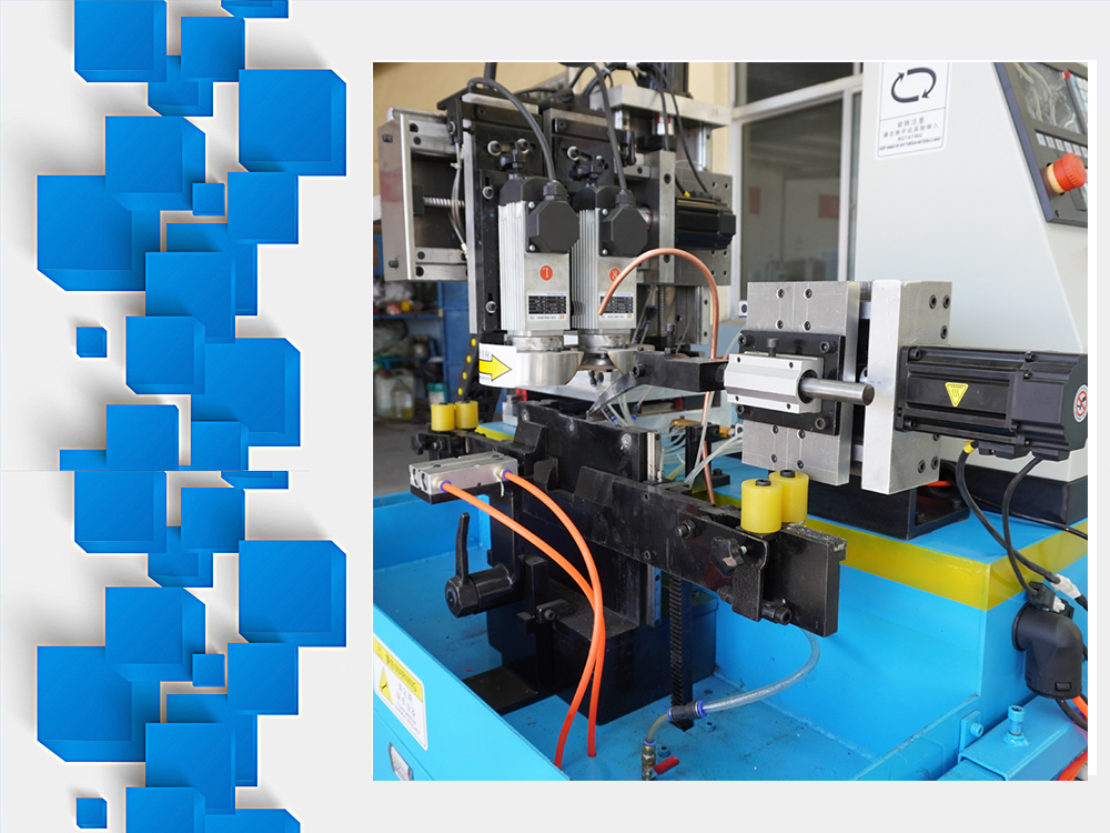 220v Tooth Welding Machine For Alloy Saw Blade With Double Side Gear Grinding