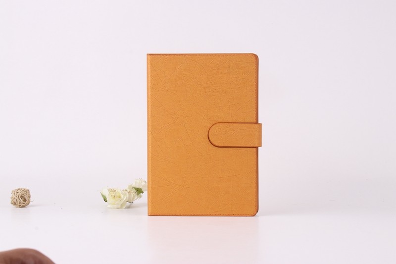 Leatherette paper hard cover mounting notebook