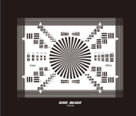 Sineimage YE0100 LENS FOCUS TEST CHART (SECTOR STAR)
