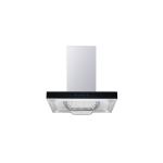 Kitchen Compact Slimline Glass Under Cabinet Extractor Hood White