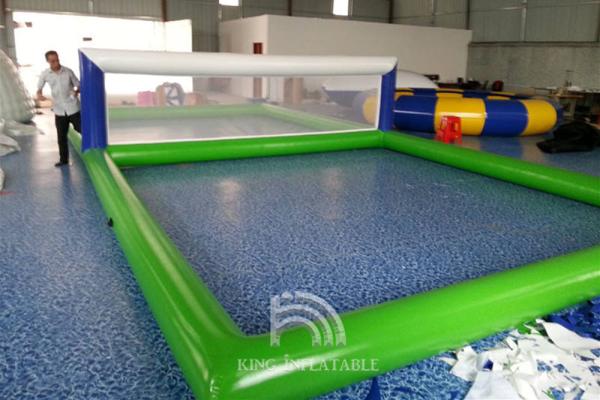 Inflatable Volleyball Court Adults Inflatable Beach Games For Pool Game 33x16