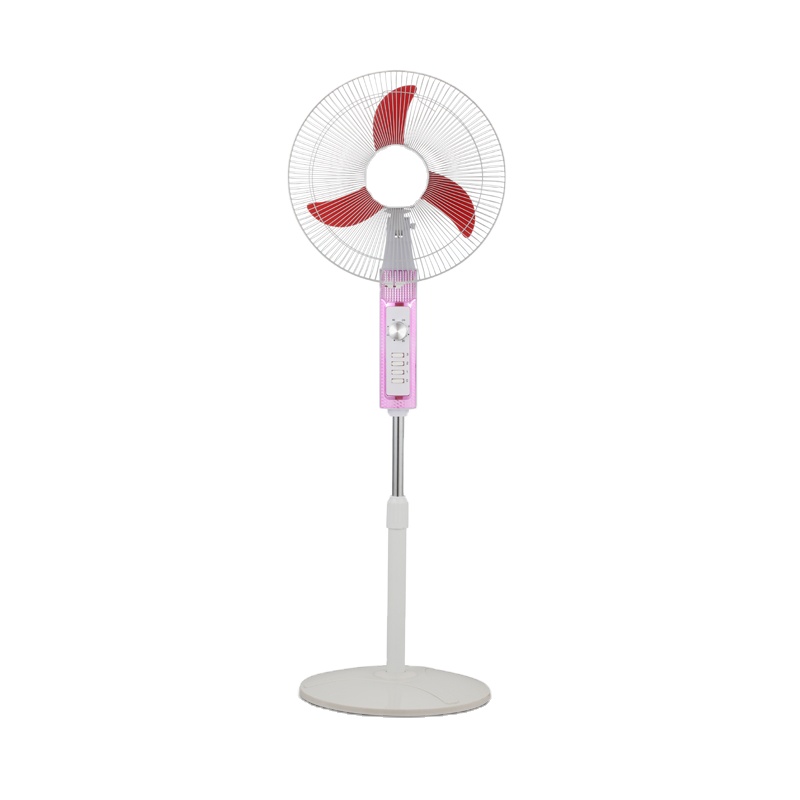 12 Volt DC Solar Refrigeration Electric Fan 16 Inch With Timer And Adapter