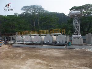 Quality Steel Plate 35m3 Asphalt Heating Tank For Asphalt Batching Plant 7 Tons Weight wholesale
