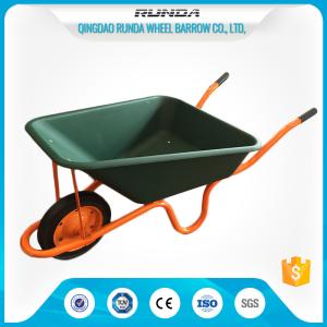 Quality PP Tray WB3800 Heavy Duty Wheelbarrow 60L Water Capacity Stable Reduce Shaking wholesale