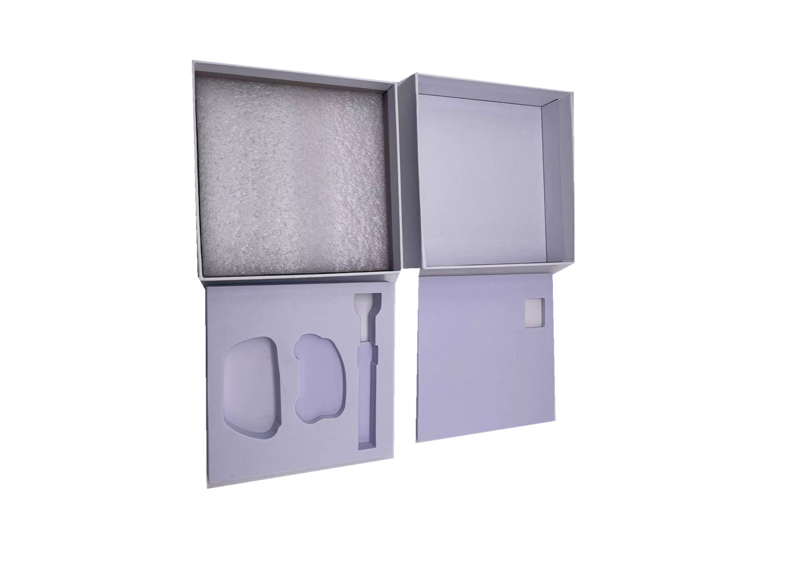1200g Gray Cardboard 157g Coated Paper Cosmetic Packaging for Gift