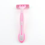 plastic handle 3 blades disposible razors