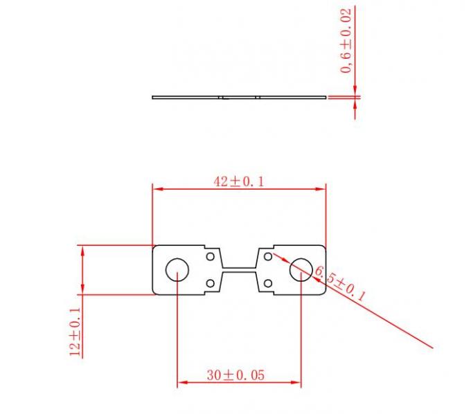 Mini Small Size Bolt On Forklift Automotive Car Auto Vehicle Flat Type ANS Bolt-on Fuse 1
