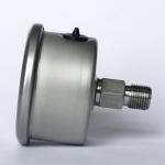 1/8 NPT 300 Bar Liquid Filled Pressure Gauge 1.5 Inches Ss316 Wetted Parts