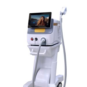 Quality Custom Fiber Laser Hair Removal Machine For Dark Skin Spot Size 14*14mm 12*20mm 12*35mm wholesale