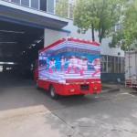 Frameless Advertising Billboard Hydraulic Control For Truck Outdoor Live Show