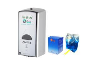 Quality Chrome Plated Touchless Hand Sanitizer Dispenser ABS Plastic ADA Compliant wholesale