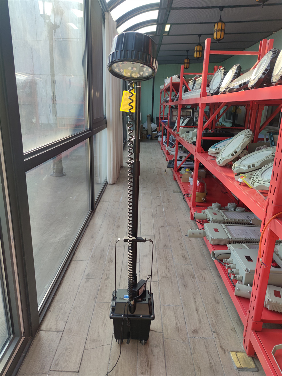 ATEX Portable Explosion Proof LED Working Lighting Fixture GRP IP66 WF2 For Offshore Onshore In Hazardous Zone 1 Division 1