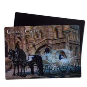 Quality Landmark Castle Souvenir Gift 3D Lenticular Magnets for Promotions wholesale