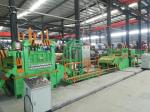 Light Gauge Cut To Length Line Coil Metal Sheet Straightening Machine 1500mm