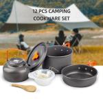 Factory Wholesale Multi-Color Outdoor Cooking Pot Set Durable Ware Tea Pot And