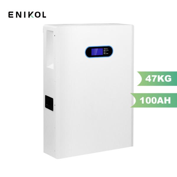 48V 100AH LiFePO4 Battery High Capacity Lithium Ion Battery Wall Mounted Power