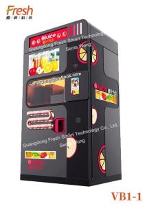 Quality food grade material fresh cool juice Orange Juice Squeezing Automatic Beverage Vending Machine with cleaning systems wholesale