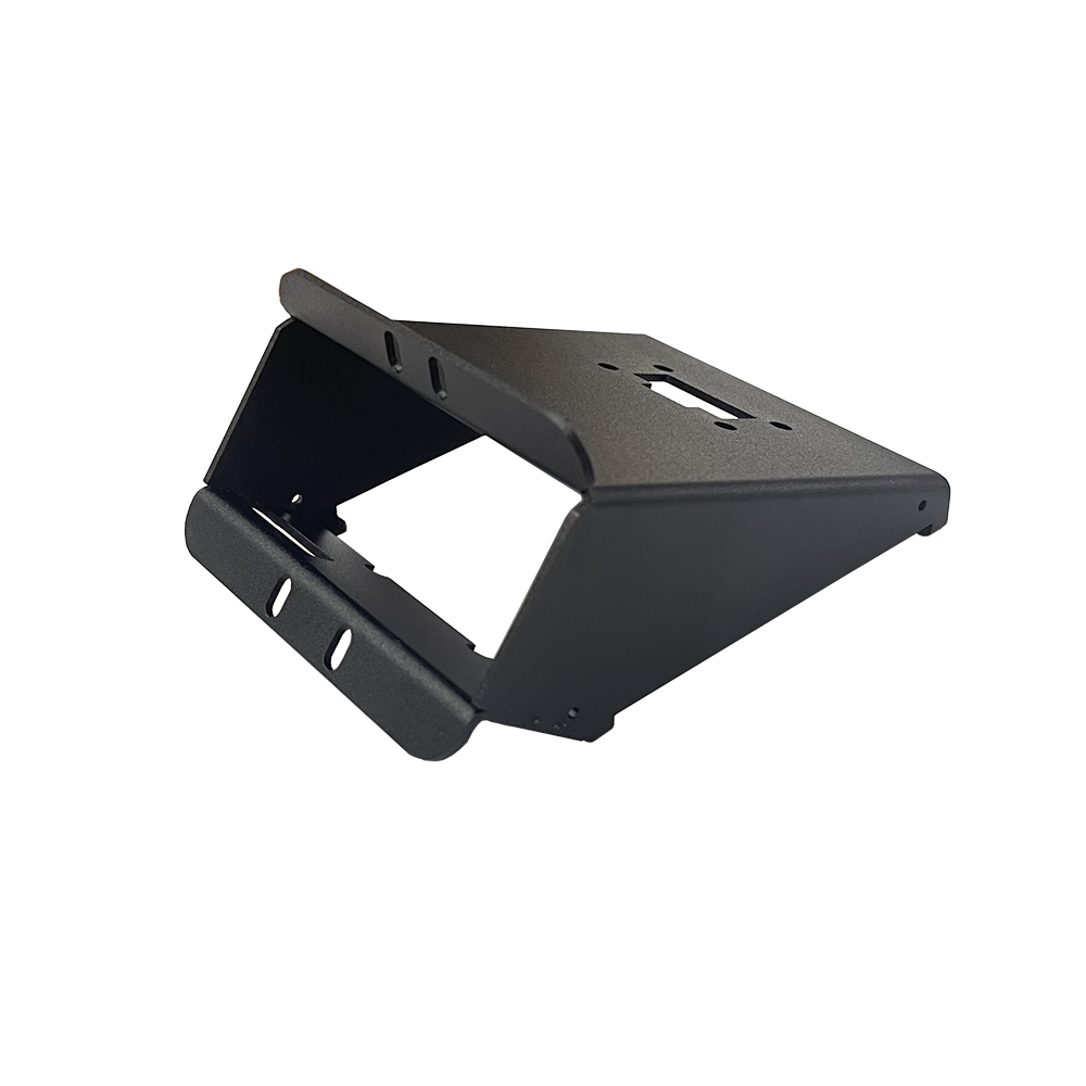 Parts Aluminum Sheet Metal Fabrication CNC Machining Hardware Parts Surface Black Anodizing