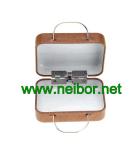 gift tin suitcase tin box with handle for wedding to pack chocolate or candy