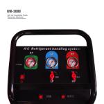 Pressure Protection 8HP 350g/Min Portable AC Recovery Machine For Cars