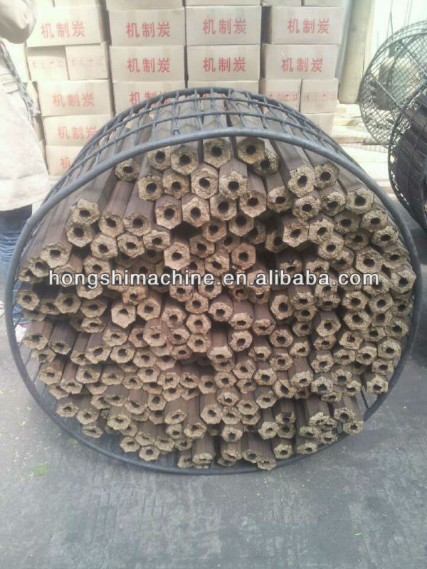 Complete sawdust wood charcoal briquette production line