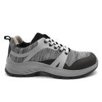Breathable Sports Fashion Steel Toe Shoes Anti Impact Fly Knit Shoes Fly