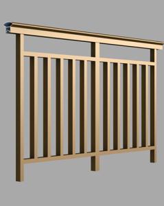 China Stair handrail Architectural Aluminum Extrusions Profiles Made In Xuancheng, Anhui, China on sale