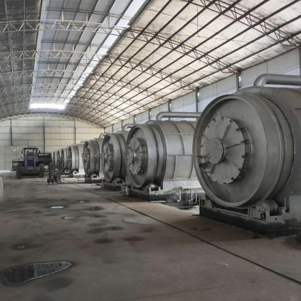 High Technology Waste Tire Pyrolysis Plant for Waste Management Machine weight